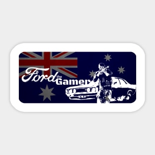 Ford the Gamer-Banner (Aussie Custom) Sticker